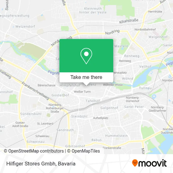 Hilfiger Stores Gmbh map