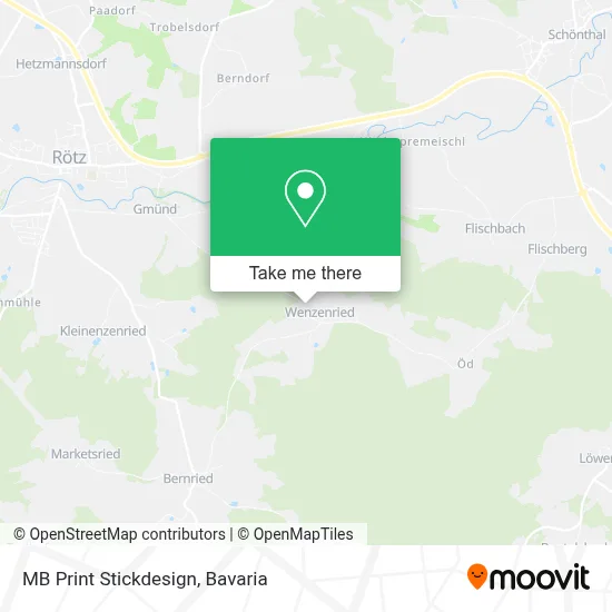 MB Print Stickdesign map