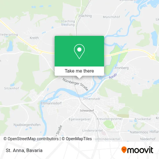St. Anna map