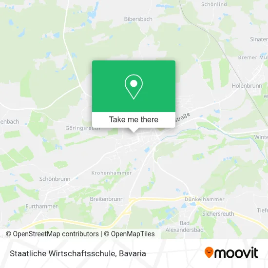 Staatliche Wirtschaftsschule map
