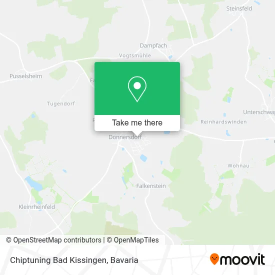 Chiptuning Bad Kissingen map