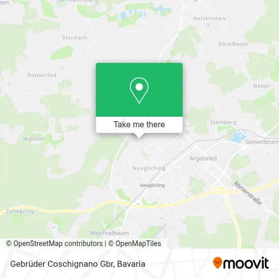 Gebrüder Coschignano Gbr map