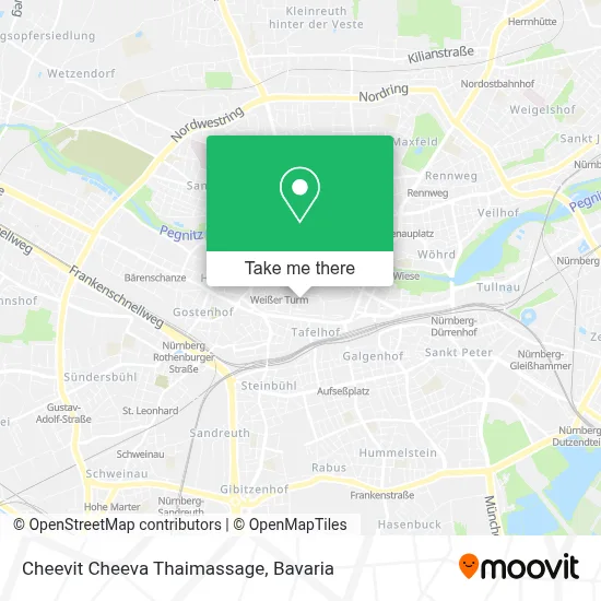 Cheevit Cheeva Thaimassage map