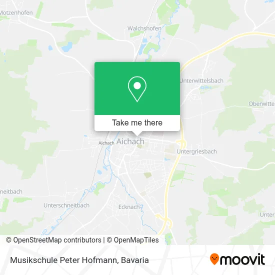 Musikschule Peter Hofmann map