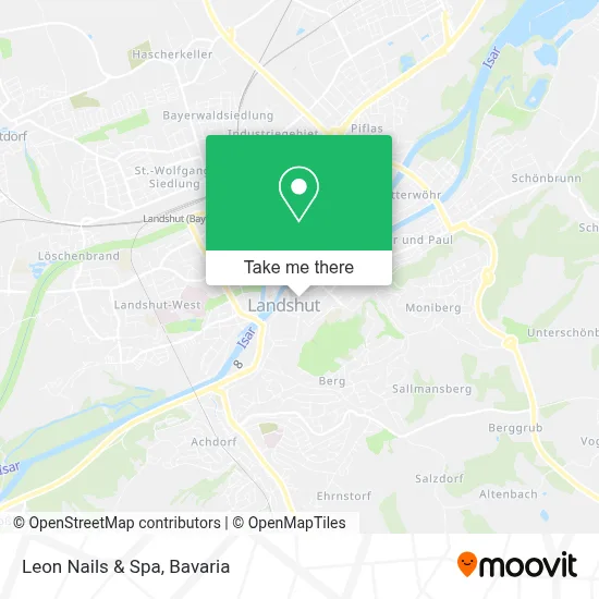 Leon Nails & Spa map