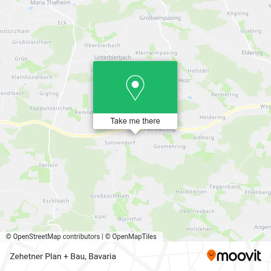 Zehetner Plan + Bau map