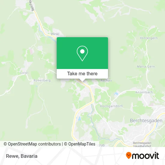 Rewe map