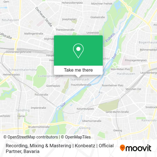 Recording, Mixing & Mastering | Konbeatz | Official Partner map