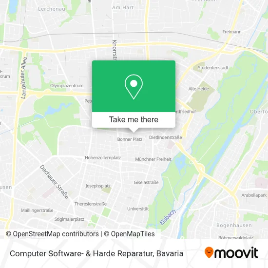 Computer Software- & Harde Reparatur map