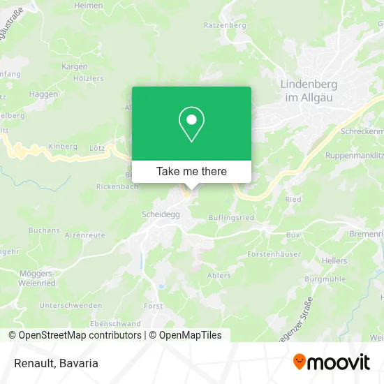 Renault map