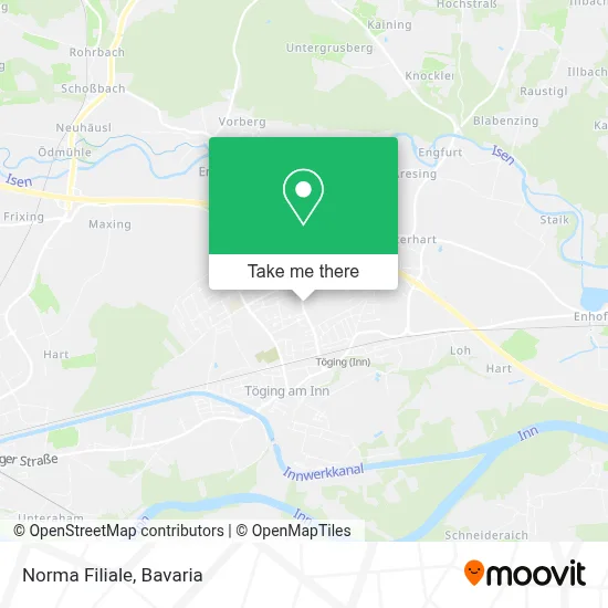 Norma Filiale map