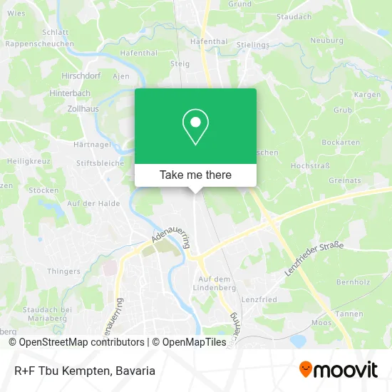 R+F Tbu Kempten map