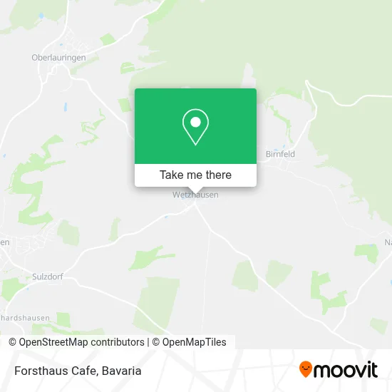 Forsthaus Cafe map