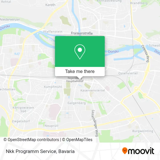 Nkk Programm Service map