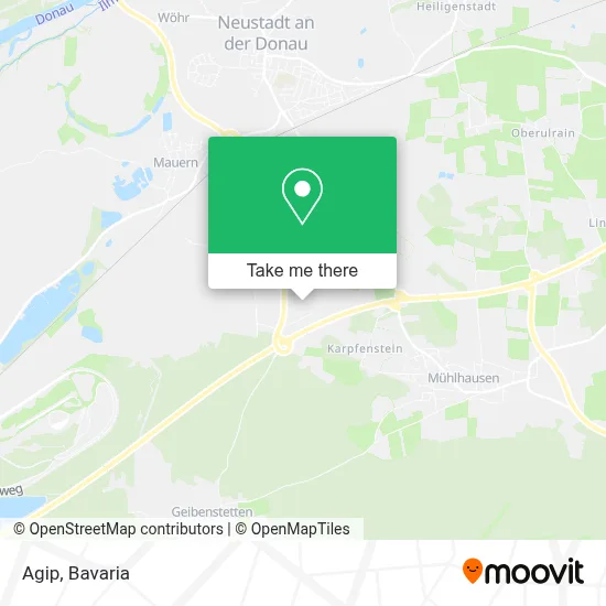 Agip map