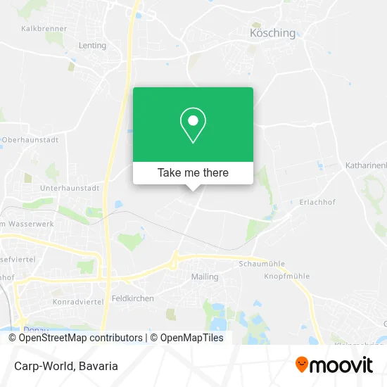 Carp-World map