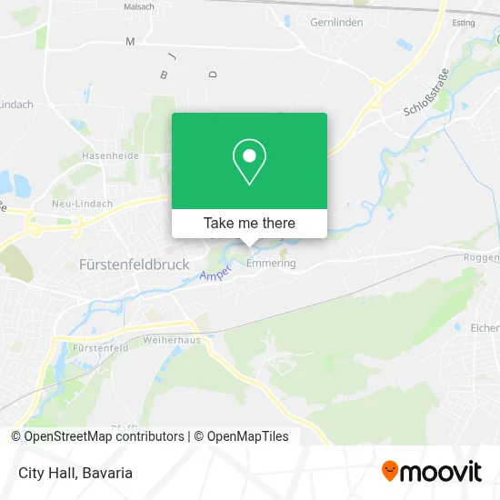 Rathaus map