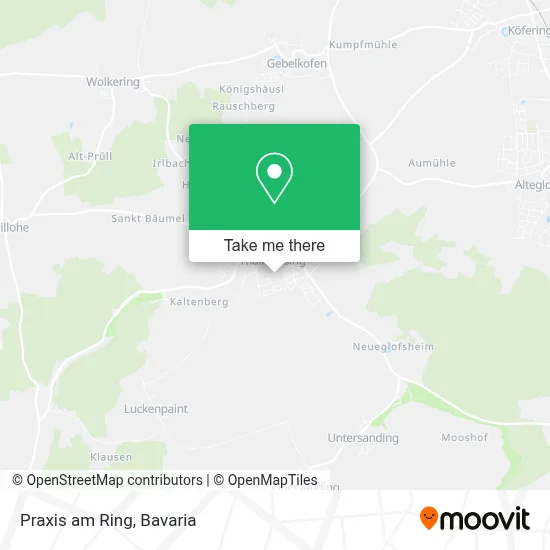 Praxis am Ring map