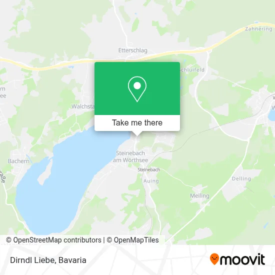Dirndl Liebe map