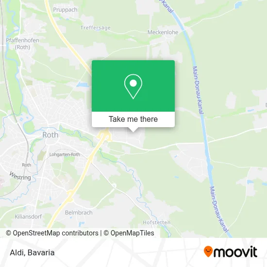 Aldi map