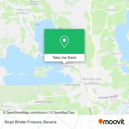 Birgit Binder Friseure map
