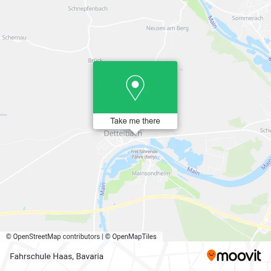Fahrschule Haas map