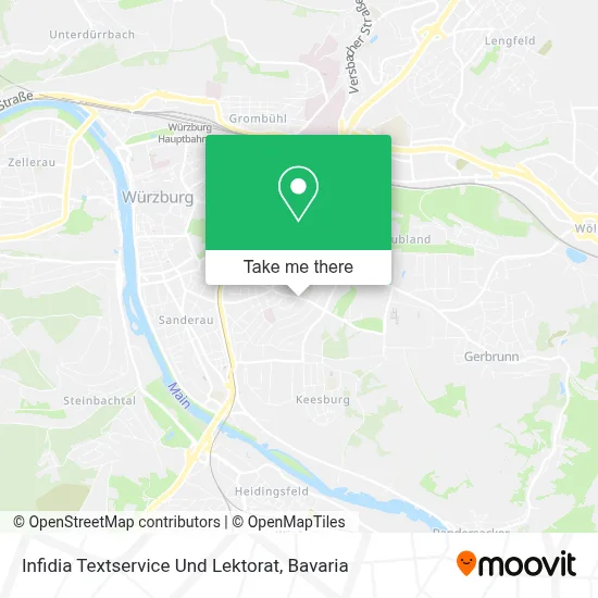 Infidia Textservice Und Lektorat map
