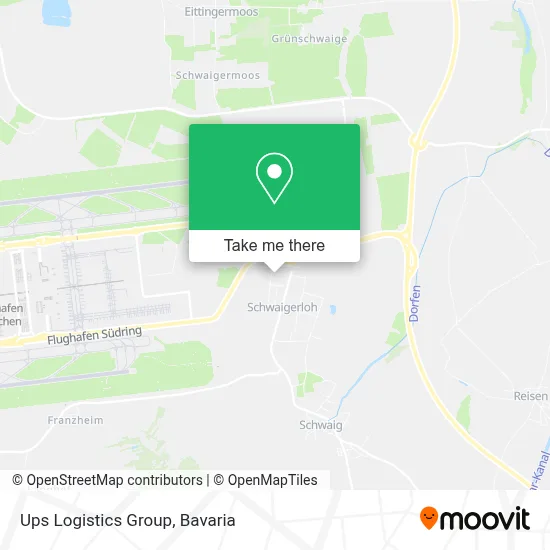 Ups Logistics Group map