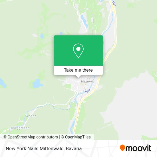 New York Nails Mittenwald map