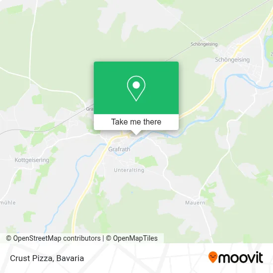 Crust Pizza map