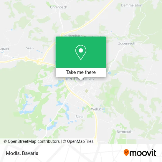 Modis map