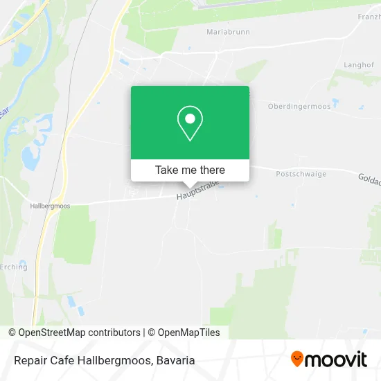 Repair Cafe Hallbergmoos map