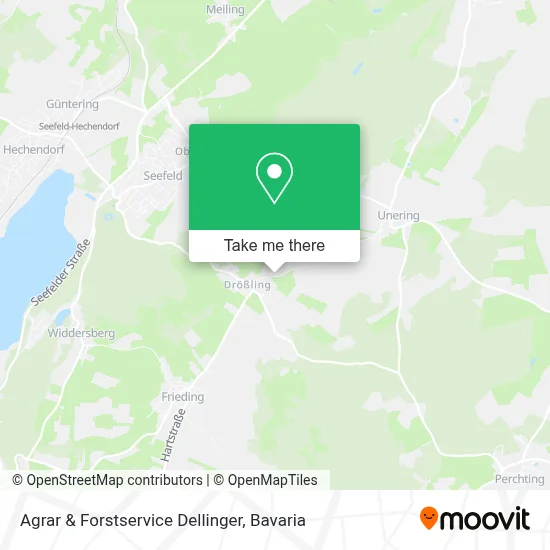 Agrar & Forstservice Dellinger map