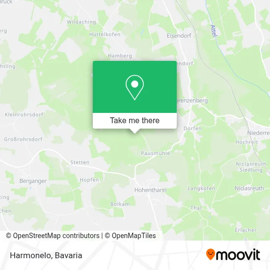 Harmonelo map