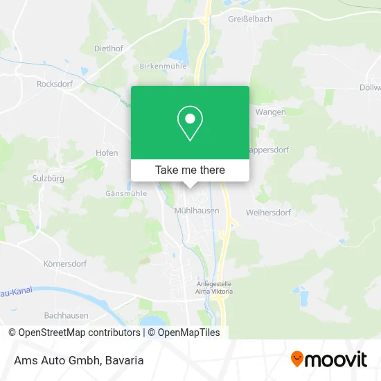 Ams Auto Gmbh map