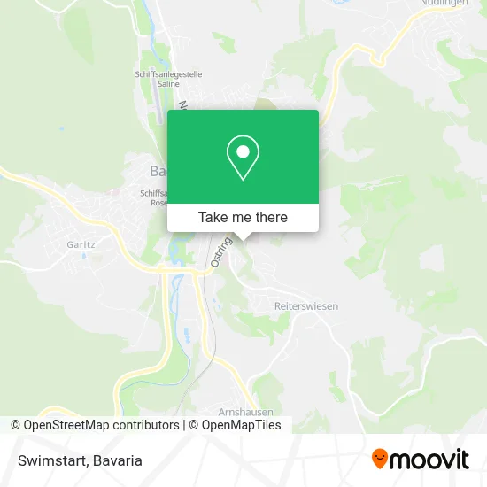 Swimstart map