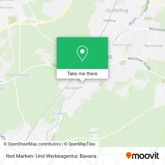 Red Marken- Und Werbeagentur map