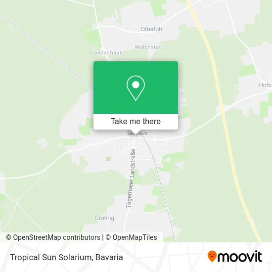 Tropical Sun Solarium map