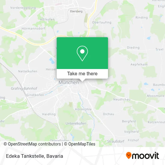 Edeka Tankstelle map