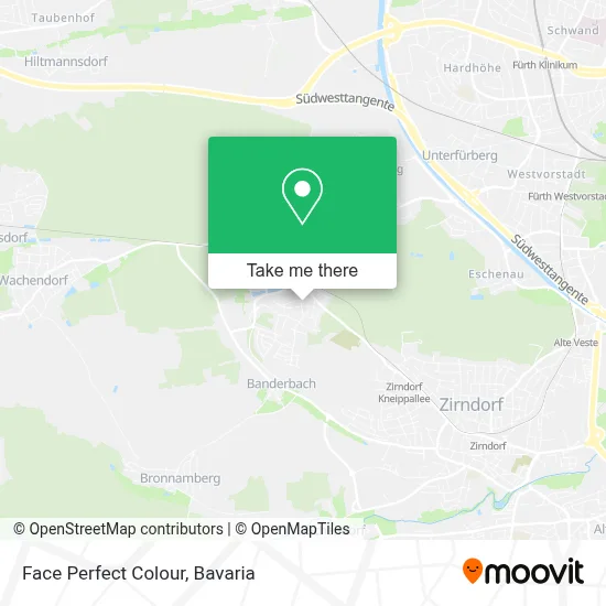 Face Perfect Colour map