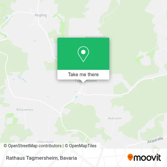 Rathaus Tagmersheim map