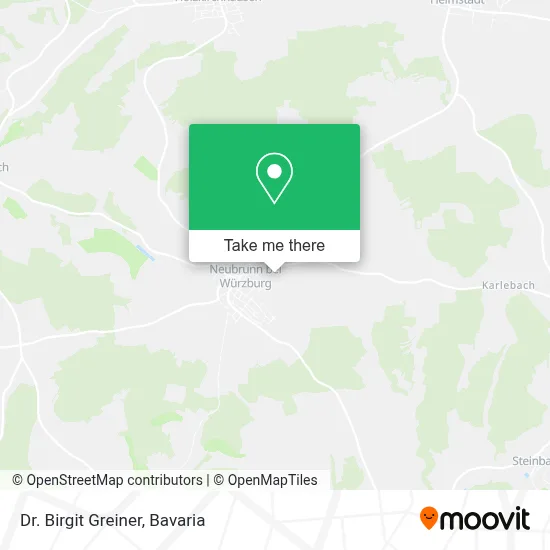Dr. Birgit Greiner map