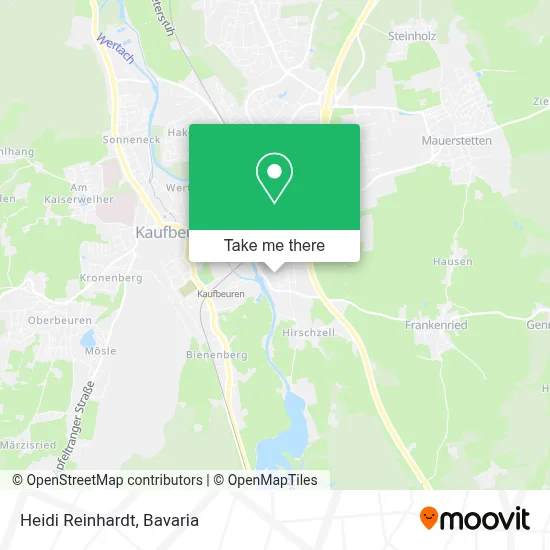 Heidi Reinhardt map