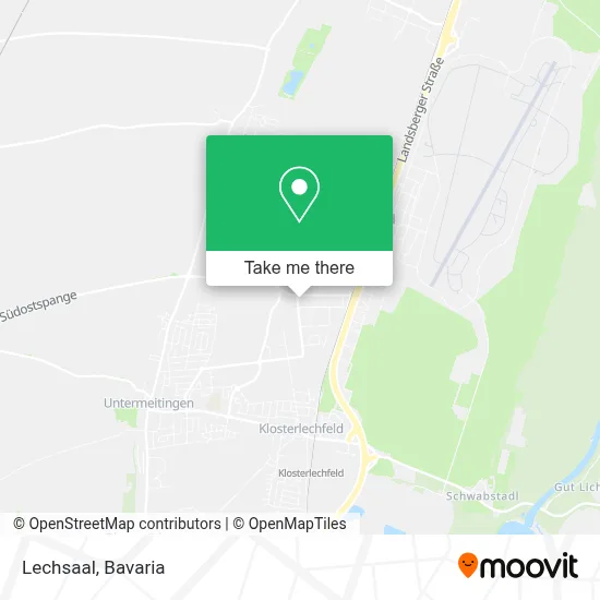 Lechsaal map