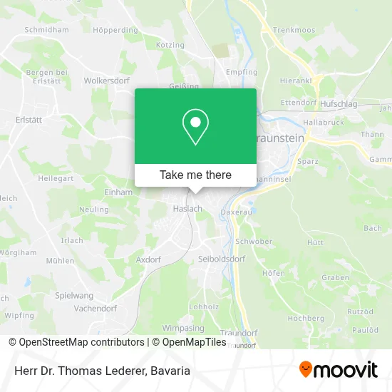 Herr Dr. Thomas Lederer map