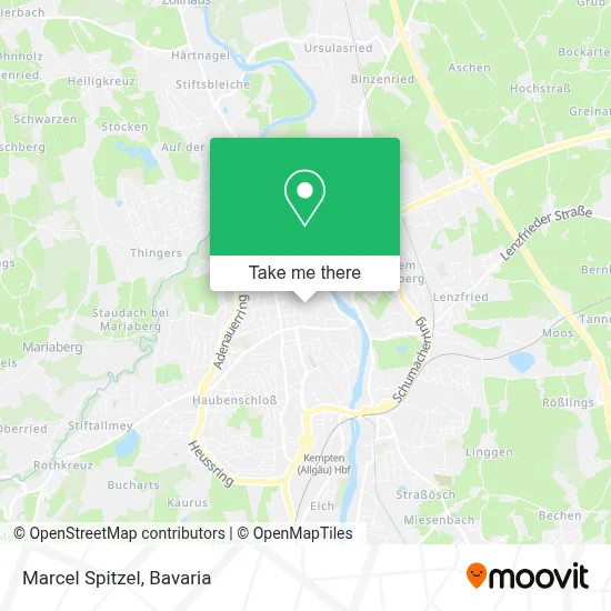 Marcel Spitzel map