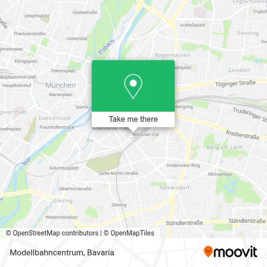 Modellbahncentrum map