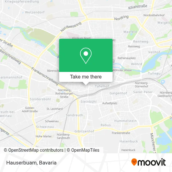 Hauserbuam map