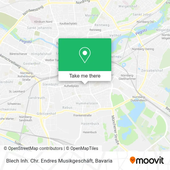 Blech Inh. Chr. Endres Musikgeschäft map