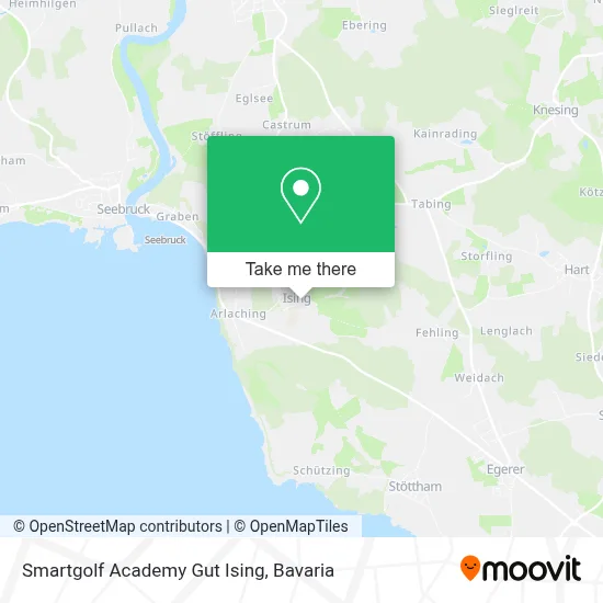 Smartgolf Academy Gut Ising map
